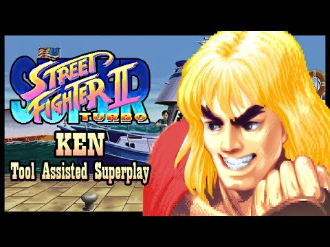 【TAS】SUPER STREET FIGHTER II TURBO \ X GRAND MASTER CHALLENGER (ARCADE \ 1994) - KEN MASTERS