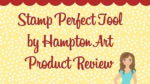 Video 1 Stamp Perfect Tool Review