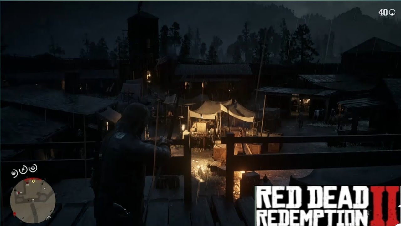 Red Dead Redemption 2 [Mission 49] Silently Shoot The Lantern Gameplay ...