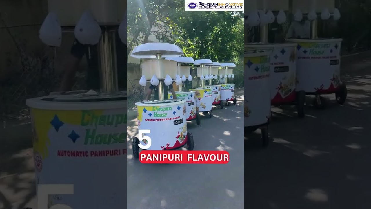 Panipuri cart | Business idea 2023 | Hygienic street food 