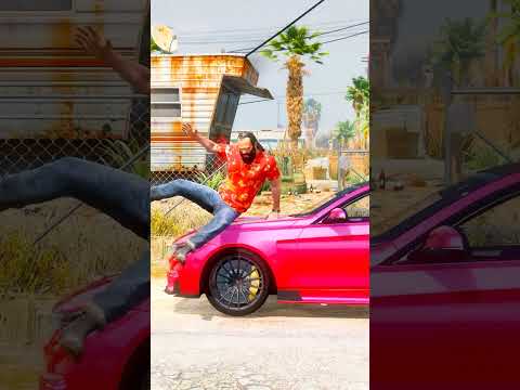 GTA 5: Criminal Betrayed Michael & Franklin, Then Trevor Showed Up! 🔥💪 #shorts