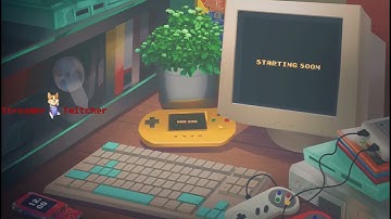 Retro Setup | Premium Animated Stream Overlays | Twitch Package | Twitch Stinger Transtition