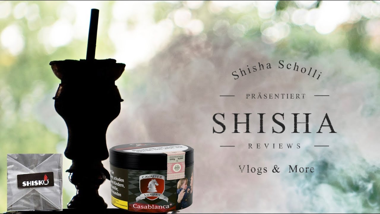 CAVALIER TOBACCO CASABLANCA-COOKIE vs PISTAZIE❤️|Shisha Scholli|