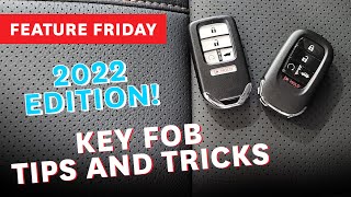 Select 2022 Honda Models  Key Fob Tips + Tricks