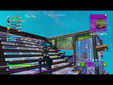 （再生回数100回記念）［夜に駆ける］フォートナイトps4pad最強キル集！！　＃2