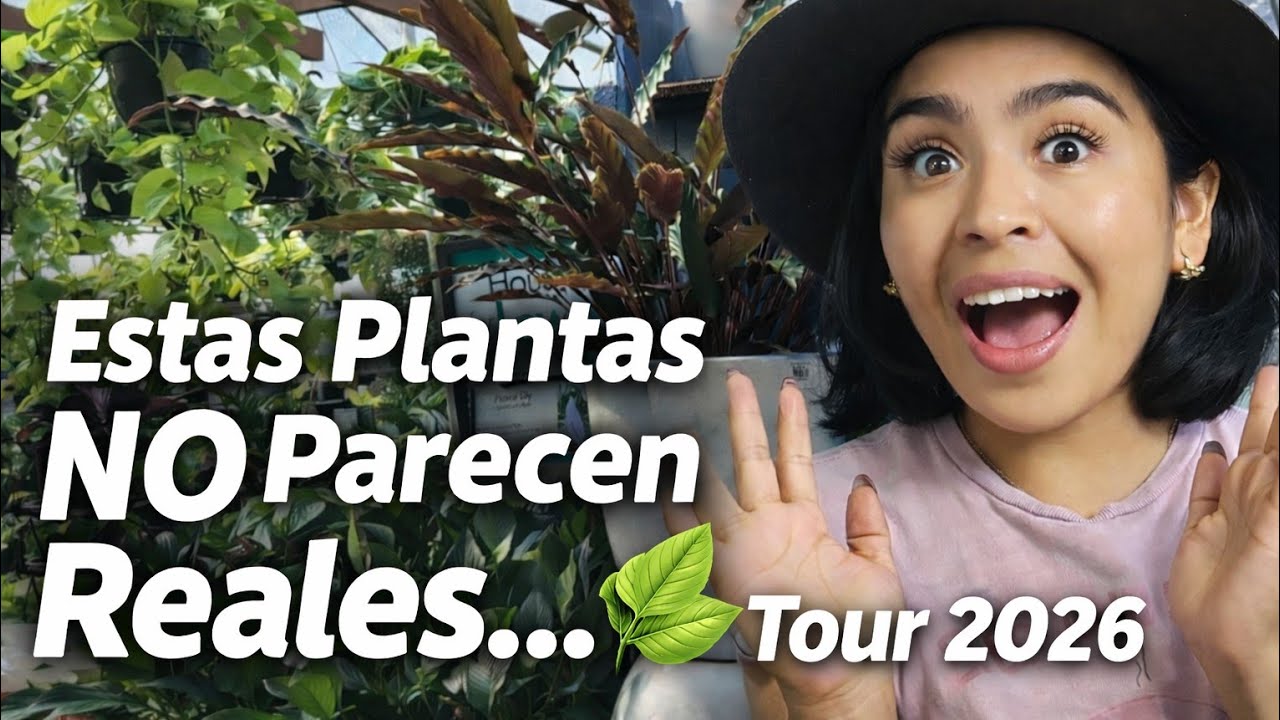  “Estas Plantas NO Parecen Reales… 🌿 Tour 2026” #tour2026 #plants #youtube #exoticplants #love 
