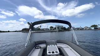 Boating the canals of Hernando Beach Florida: Marlin Canal