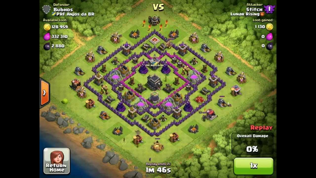 Stitch : DE Farming Strategy (near maxed TH9)