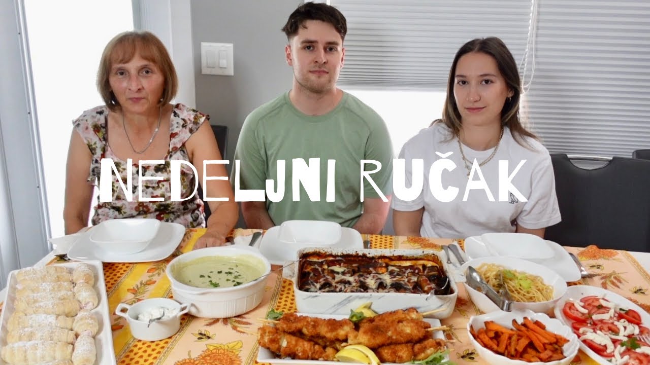 IDEJA ZA NEDELJNI RUČAK OD SUPE DO DESERTA, (RUČAK #21)