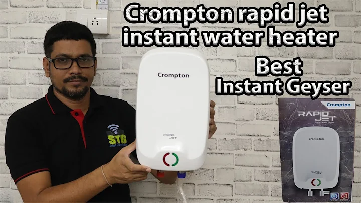 Hindi || Crompton rapid jet instant water heater u...