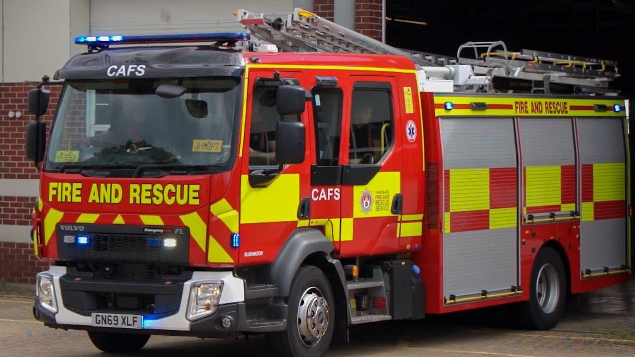 NEW PUMP | Rushmoor Fire Station's NEW CAFS Rescue Pump Turnout to an ...