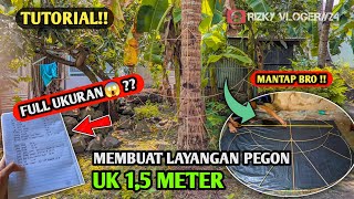 TUTORIAL MEMBUAT LAYANGAN PEGON UKURAN 1,5 METER !! LENGKAP DENGAN UKURAN🤓 #tutorial #layanganpegon