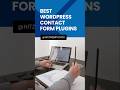 Best Wordpress Contact Form Plugins #gravityform #wordpress #wordpresstips #wordpresstutorial