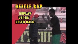 SERU SEKALI...! BEATLE LESTO BACO  versus  RAP REPLAY