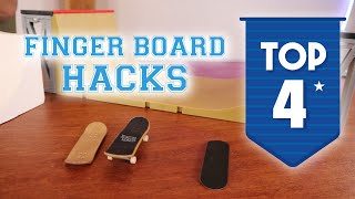 Top 4 Fingerboard Hacks for Beginners!