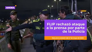 Periodistas fueron agredidos por parte de distintos policías | Seguridad