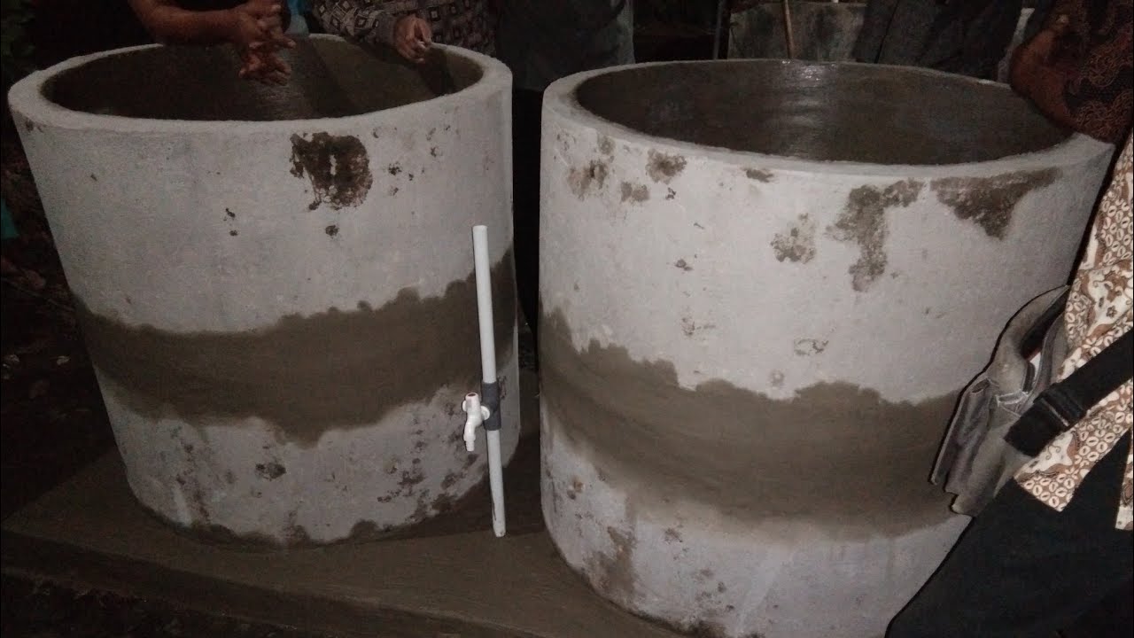 PROSES PEMBUATAN KOLAM LELE CENDOL BUIS BETON 