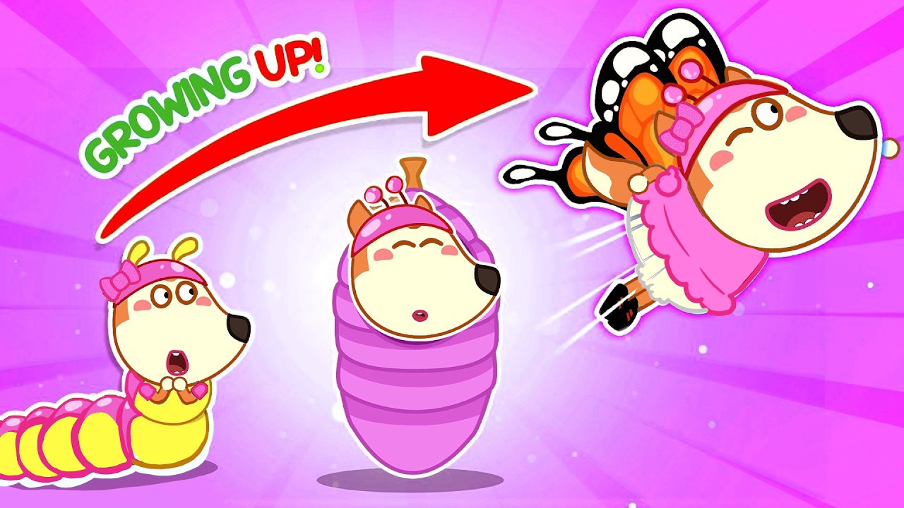 ¿Cómo fue la crianza de Lucy?🥰Cuida bien de Lucy | Wolfoo en Español