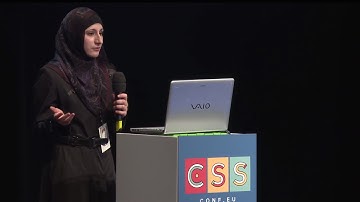 CSSconf EU 2014 | Sara Soueidan: Styling and Animating Scalable Vector Graphics with CSS
