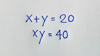 Germany | Can you solve this? | Math Olympiad (x,y)=? 
