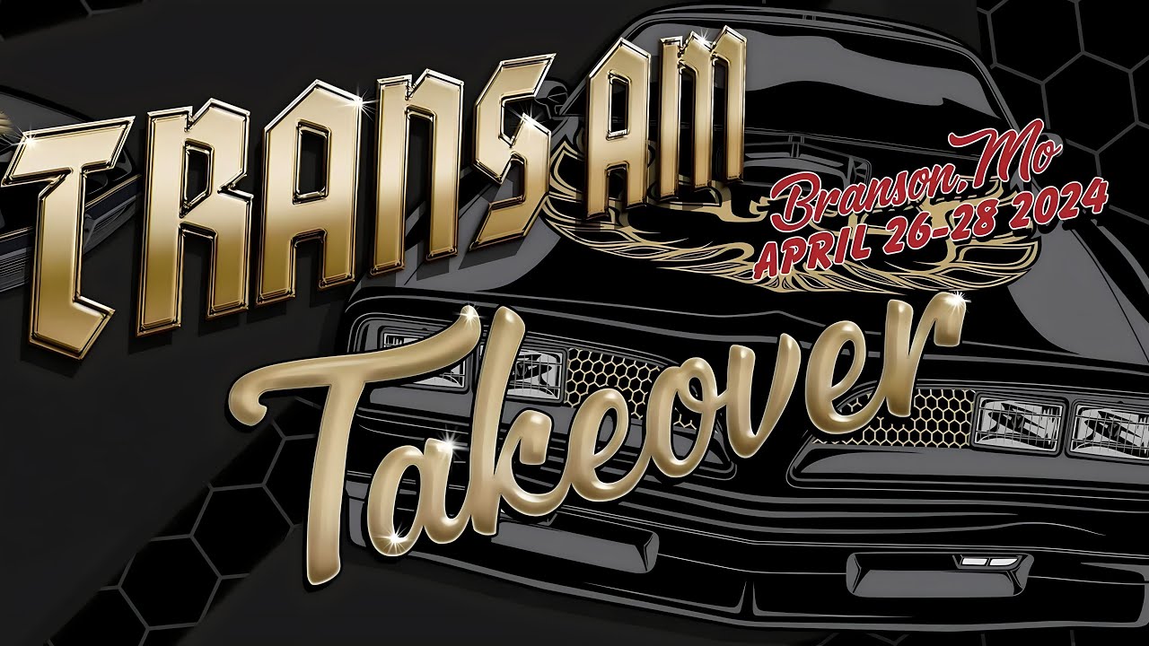 Trans Am Takeover: The Ultimate Trans Am Car Show in Branson, MO - YouTube