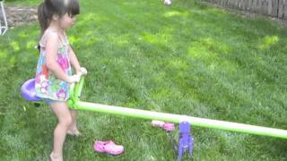 Magic Cabin Spinning Seesaw