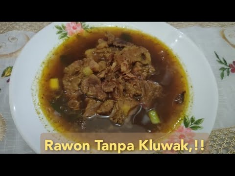 Resep Rawon Sapi Tanpa Kluwek