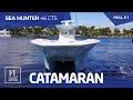New Catamaran Beast at Flibs 2020 ! Seahunter 46 CtS