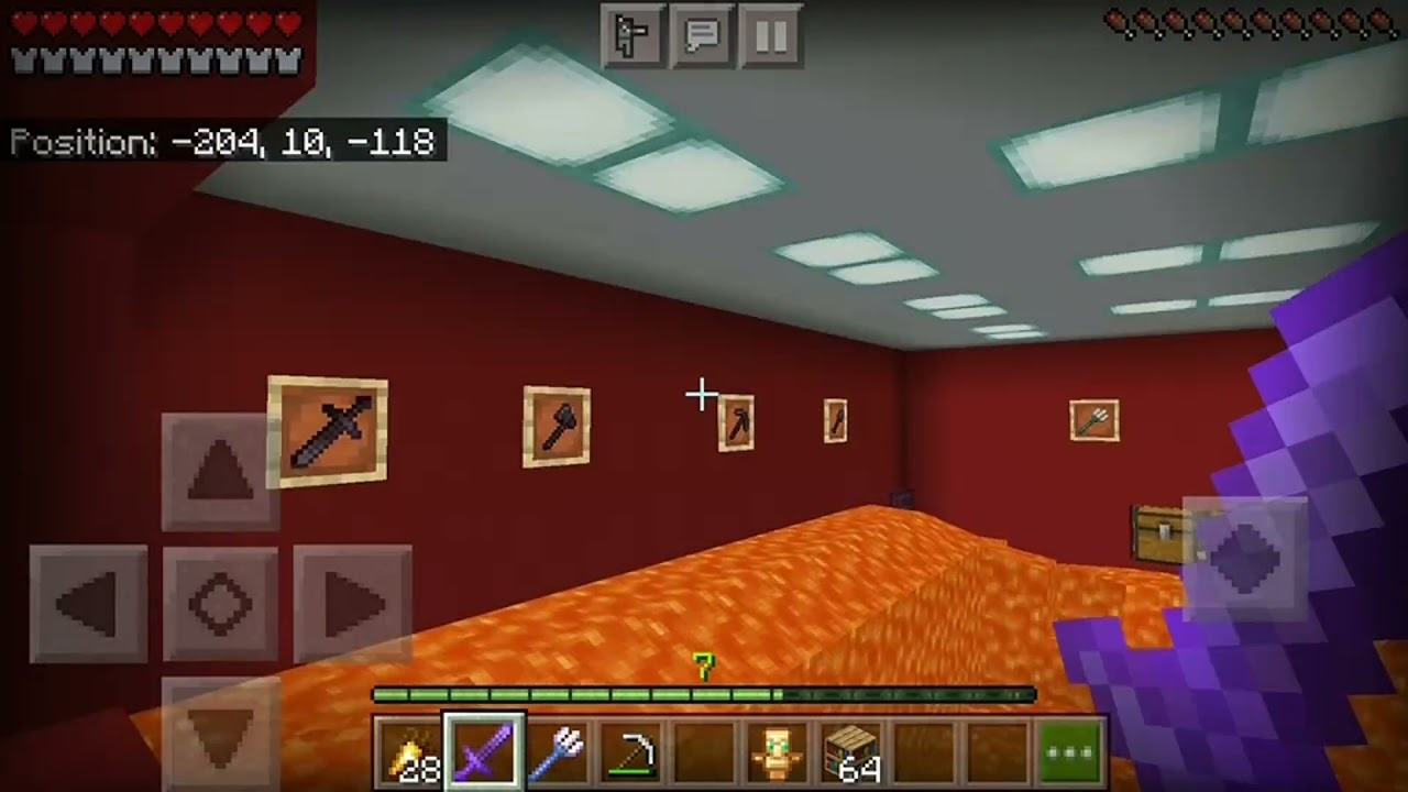 Minecraft Bedrock Pocket Edition ||  How i Hide my Dragon Egg || A Simple Red-stone Build