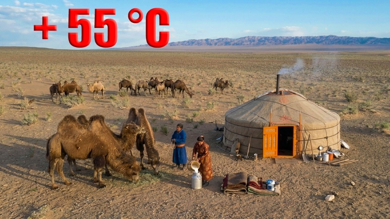 One Family's Survival in the Endless Hottest Desert in the World. Documentary