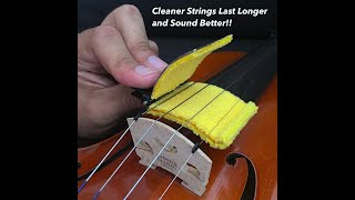 Celebrity The String Cleaner for Violin and Viola Wealth