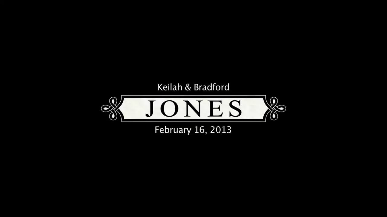 Keilah & Bradford Jones — Wedding Highlights YouTube
