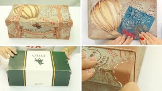 Caixa de Sapato Reciclada | Maleta Vintage - por Mayumi Takushi