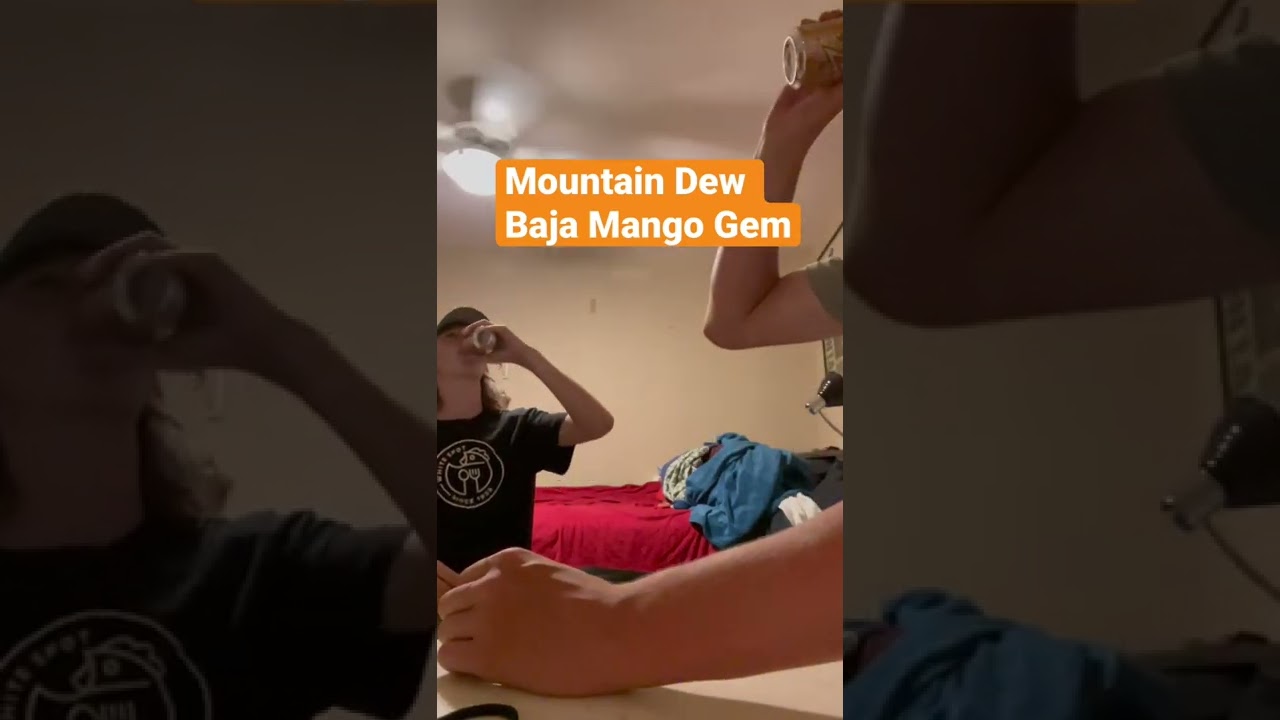 Mountain Dew Baja Mango Gem Review
