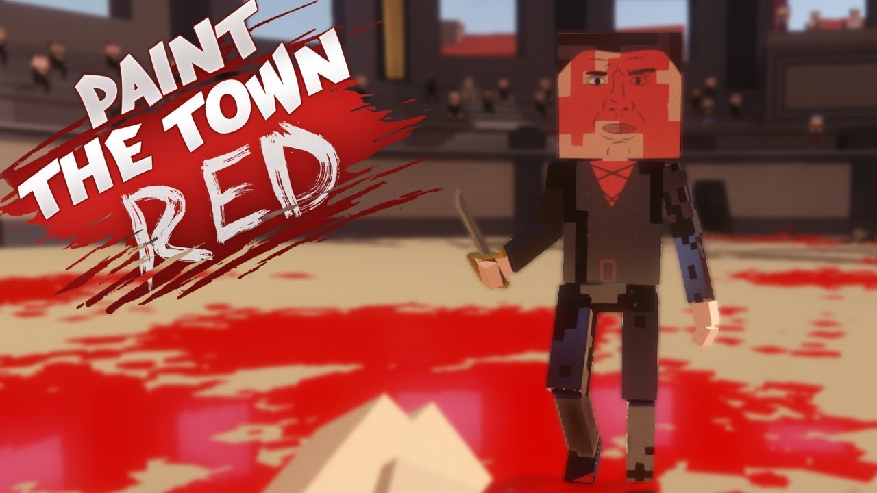 Paint the town red карта школа