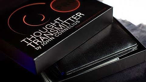 THOUGHT TRANSMITTER PRO - What no other wallet in the world does!