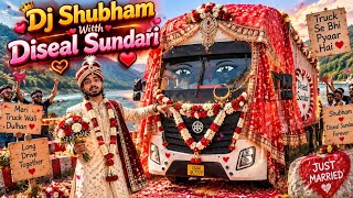 Dj Shubham With Diesel Sundari ❤️ || Luxury Truck Delivery @RRajeshVlogs
