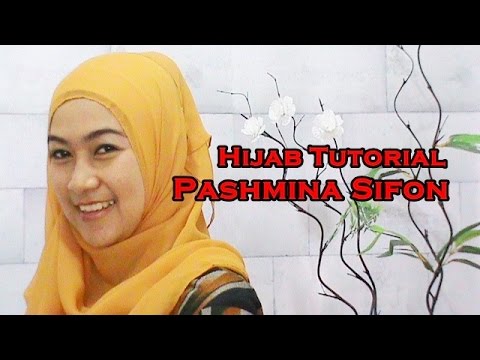 Hijab Tutorial Pashmina Sifon Simple  YouTube