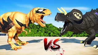 Juric World Evolutionwolverine T-Rex Vs Batman Ultimasaurus Dinosaurs Fight