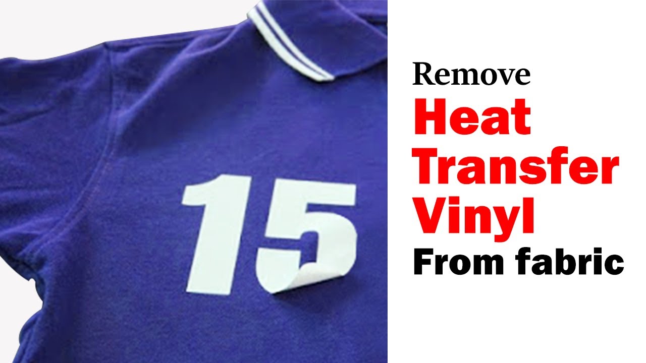 How To Remove Iron-On Vinyl? – Ahijoy