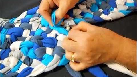 5 Strand Braid-in Runner Rag Rug (Part 1)