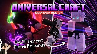 Best Anime Addon Mcpe 26.0+ | Universal Craft Addon Showcase | Minecraft Bedrock screenshot 2
