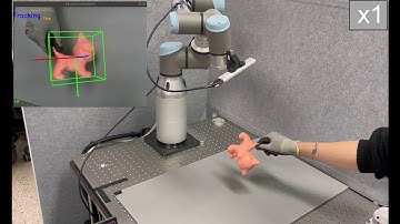 Visual Servoing with 6D PoseTracking