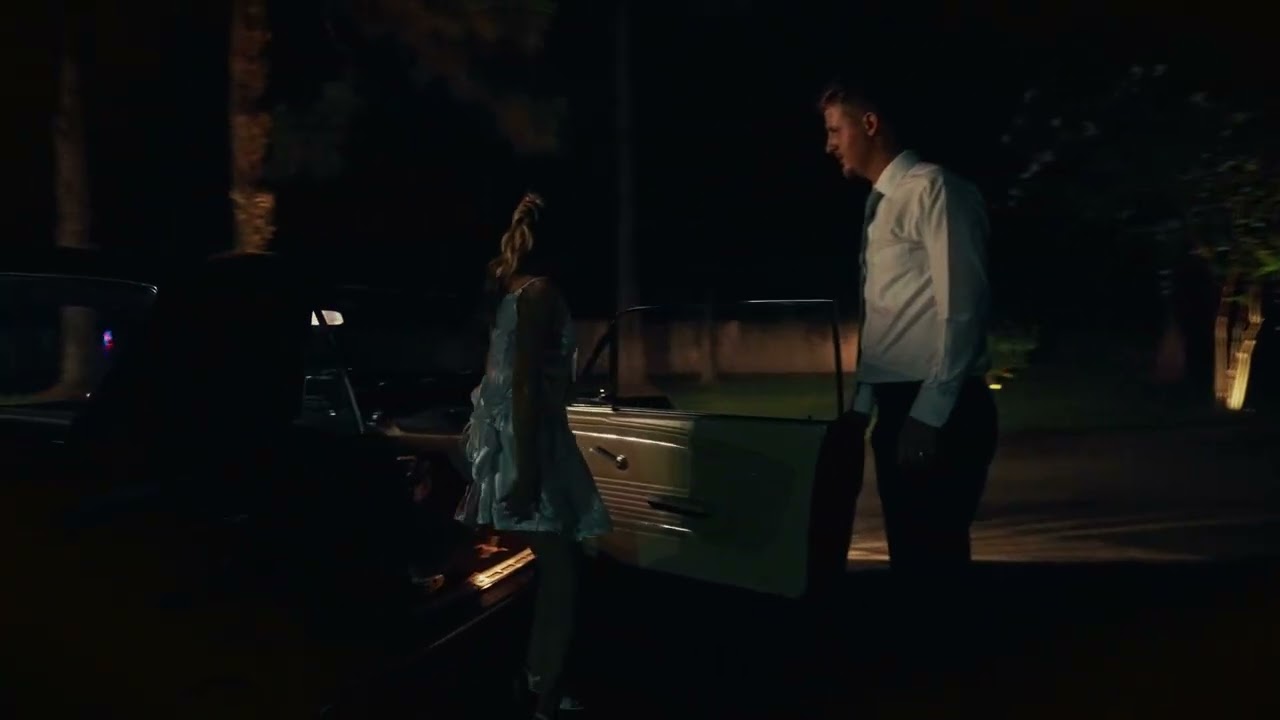 Poster frame from the Cadi and Landon send off film by Jake Mizell, Austin, Texas wedding videographer