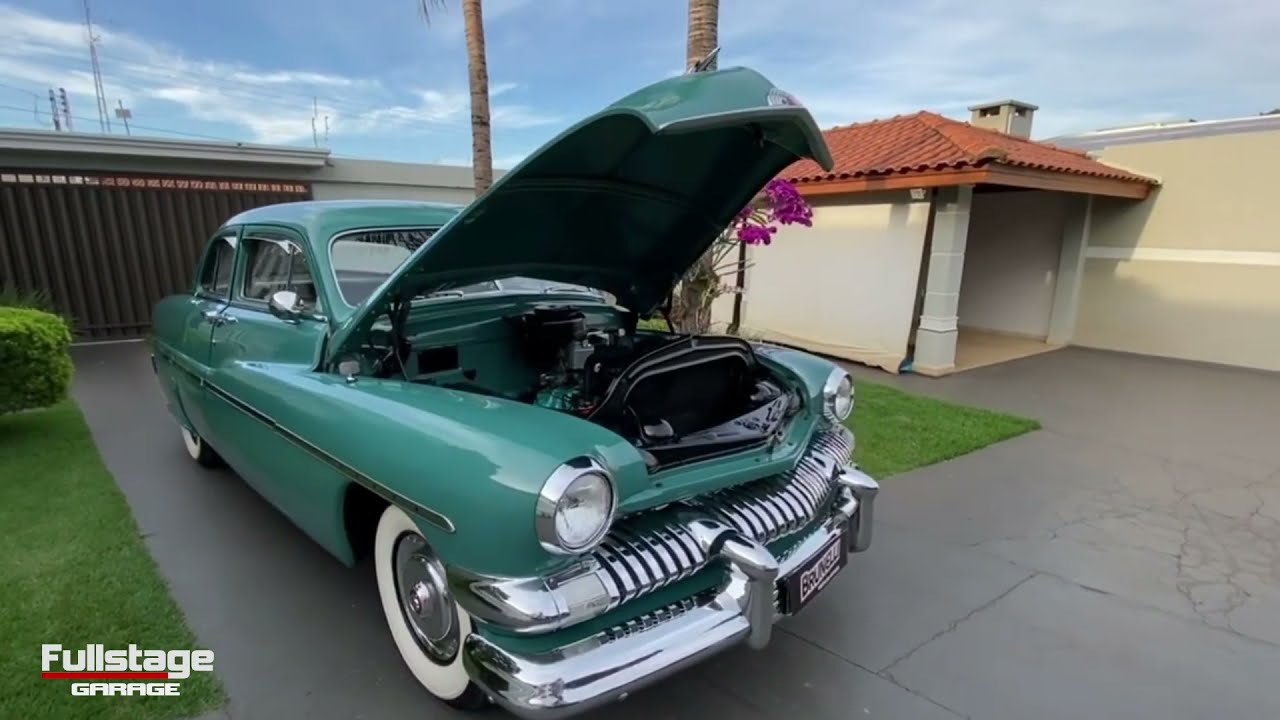 Ford Mercury 1951 Motor V8 original | CARRO DE COLECIONADOR, COM APENAS 34.000 km originais