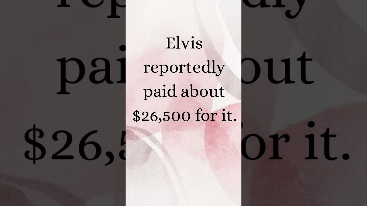 Did you know this Elvis fact?