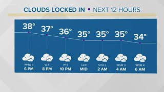 6 p.m. weather forecast for Dec. 13, 2020