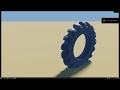 Bender Sand Dune Tire with Adaptive Treads