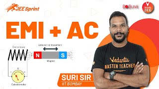 EMI & AC | JEE Sprint ‍️ | JEE Physics | JEE Main 2021 | Suri Sir | Vedantu JEE