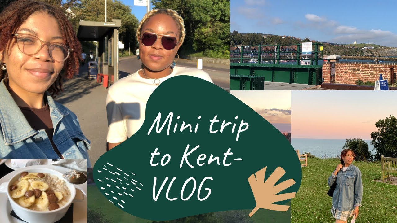VLOG: Come with me to Folkestone, Kent | Green Tea and Jazz